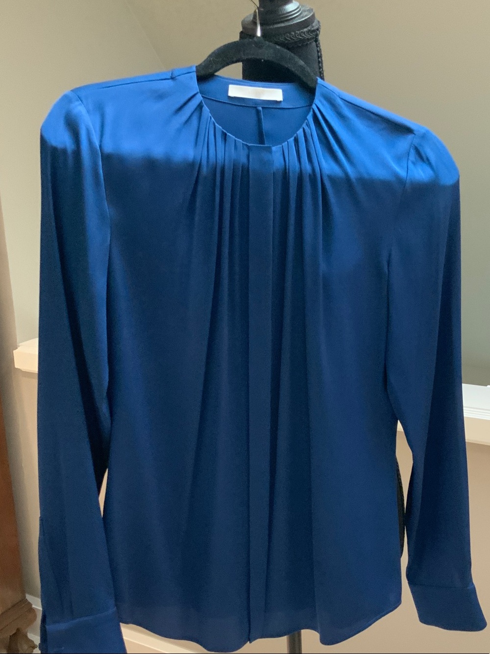 Boss Royal Blue Crewneck Blouse